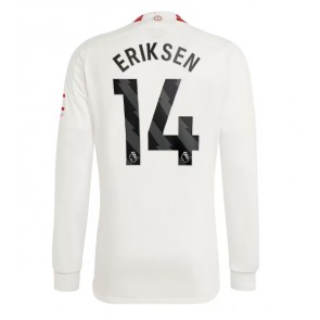 Manchester United Christian Eriksen #14 Tredje Tröja 2023-24 Långärmad